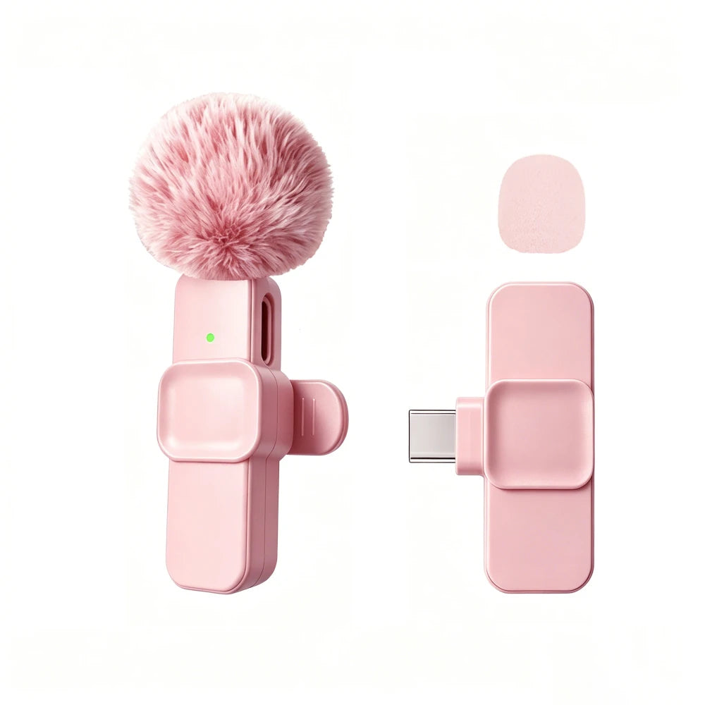 Wireless Lavalier Microphones for IPhone, Android, IPad