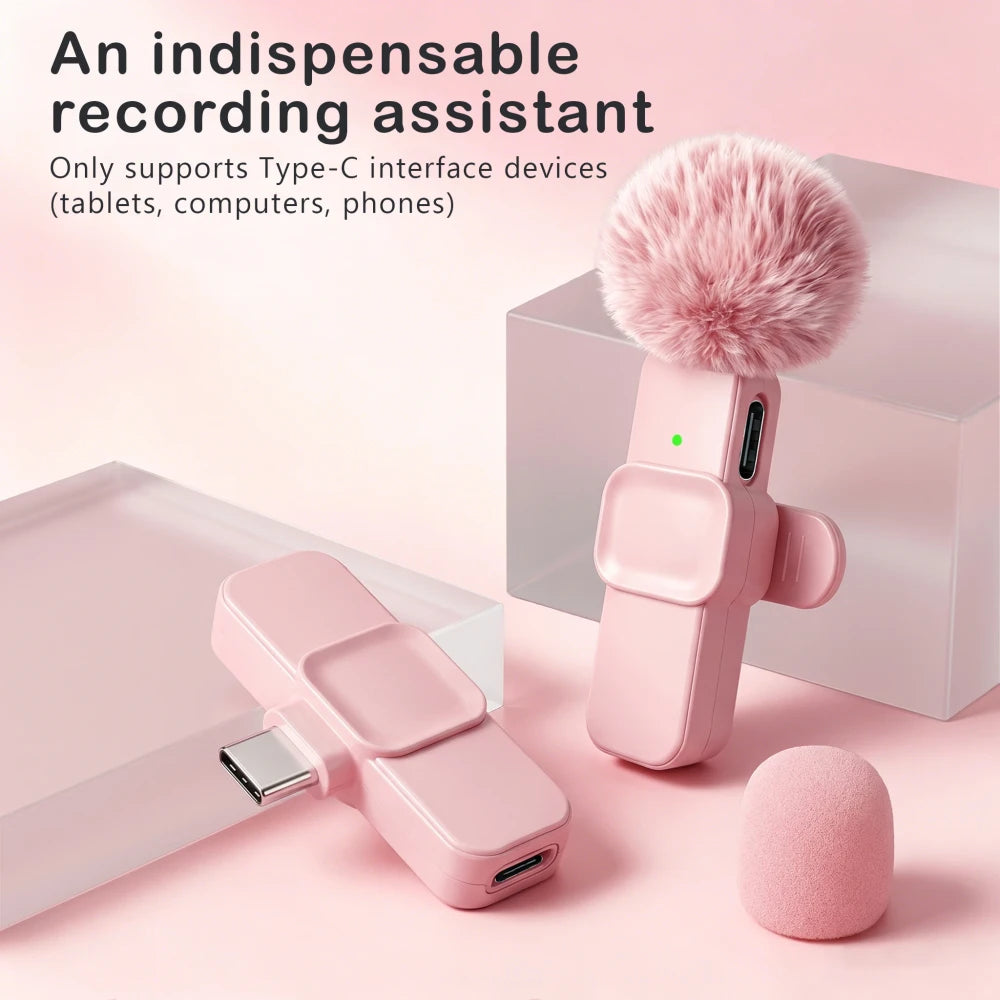 Wireless Lavalier Microphones for IPhone, Android, IPad