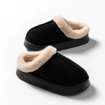 Designer Fashion Women Fluffy Slippers for Winter Indoor Thick Anti-Slip Sole and Warm Unisex Slippers