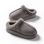 Designer Fashion Women Fluffy Slippers for Winter Indoor Thick Anti-Slip Sole and Warm Unisex Slippers