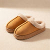 Designer Fashion Women Fluffy Slippers for Winter Indoor Thick Anti-Slip Sole and Warm Unisex Slippers